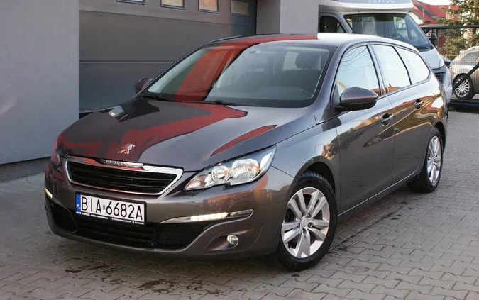 białystok Peugeot 308 cena 35900 przebieg: 183000, rok produkcji 2016 z Białystok